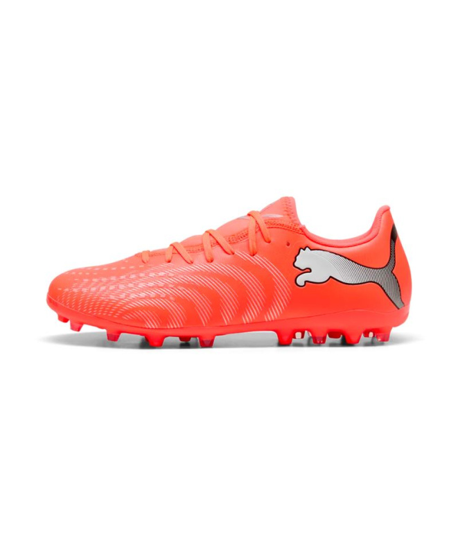 Botas de fútbol Puma Future 9 Play Mg Rojo Hombre