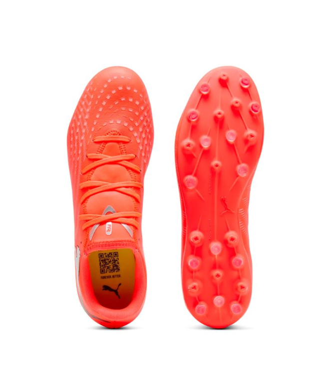 Botas de fútbol Puma Future 9 Play Mg Rojo Hombre