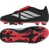 Botas de Fútbol adidas Predator Club Ft Fg/Mg Negro/Rojo