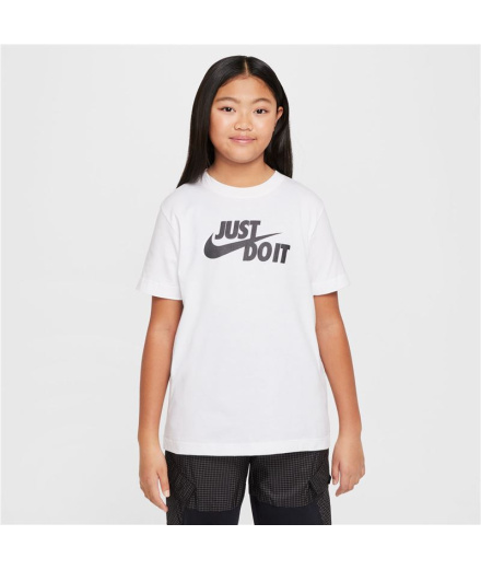 Camiseta Nike Sportswear T-Shirt Infantil Blanco