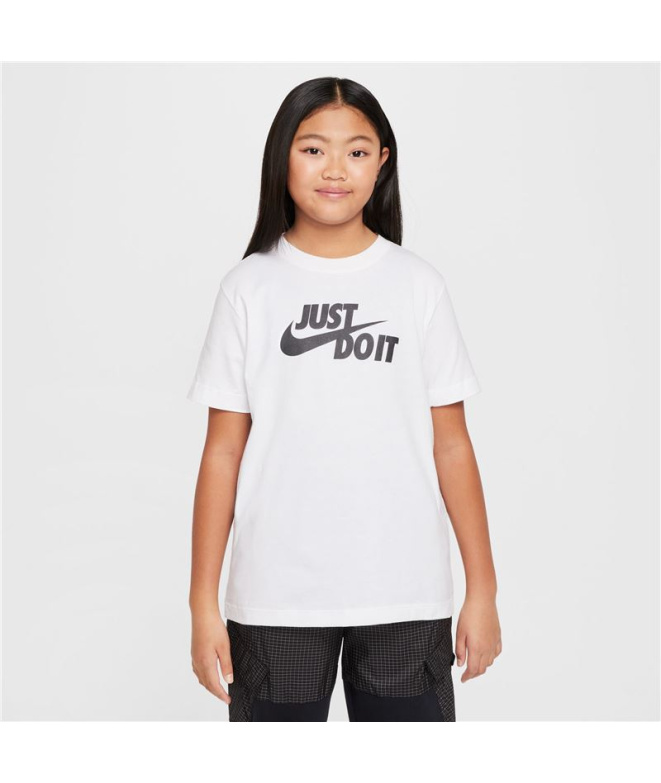 Camiseta Nike Sportswear T-Shirt Infantil Branco
