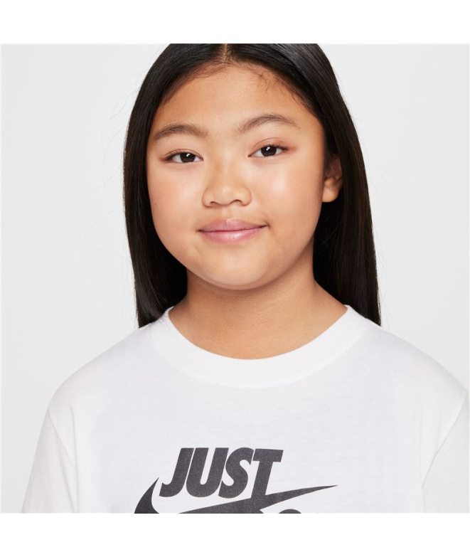 Camiseta Nike Sportswear T-Shirt Infantil Branco