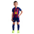 Conjunto de Futebol Nike F.C Barcelona 25/26 Infantil Azul
