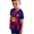 Conjunto de Futebol Nike F.C Barcelona 25/26 Infantil Azul