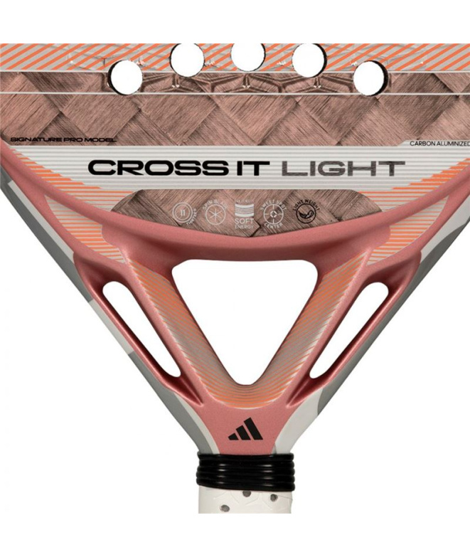 Pala de Pádel adidas Crossit Light 2026 Rosa/Plata