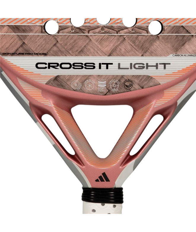 Pala de Pádel adidas Crossit Light 2026 Rosa/Plata