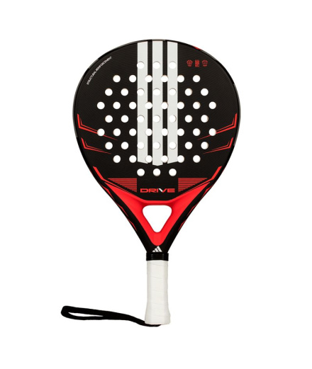 Pala de Pádel adidas Drive Black 2026 Negro/Rojo