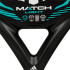 Raquette padel de Pádel adidas Match Light 2026 Anthracite/Bleu