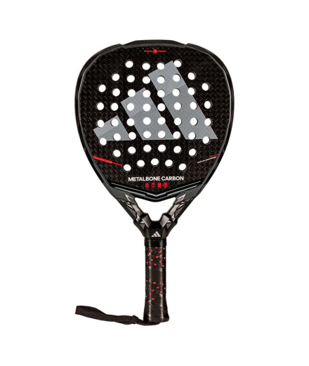Pala de Pádel adidas Metalbone Carbon 2026 Negro/Rojo