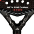 Pala de Pádel adidas Metalbone Carbon 2026 Preto/Vermelho
