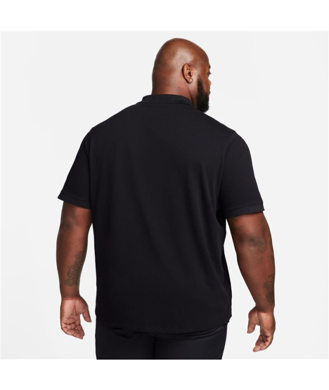 Polo Nike Club Short-Sleeve Hombre Negro/Gris