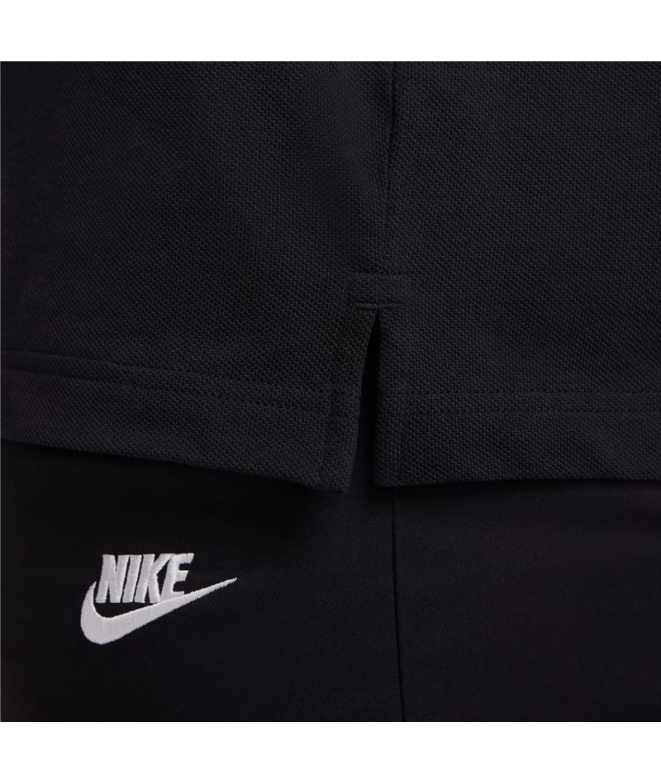 Polo Nike Club Short-Sleeve Hombre Negro/Gris