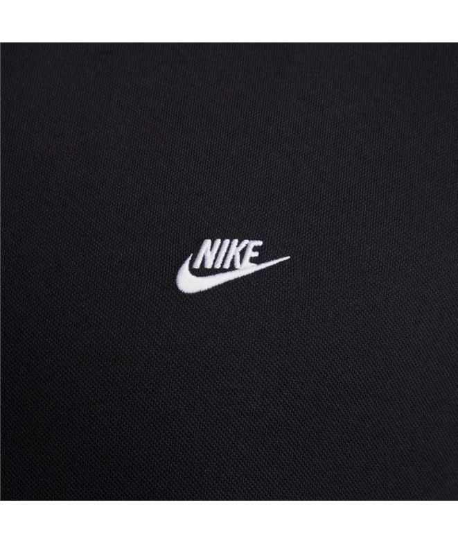 Polo Nike Club Short-Sleeve Hombre Negro/Gris