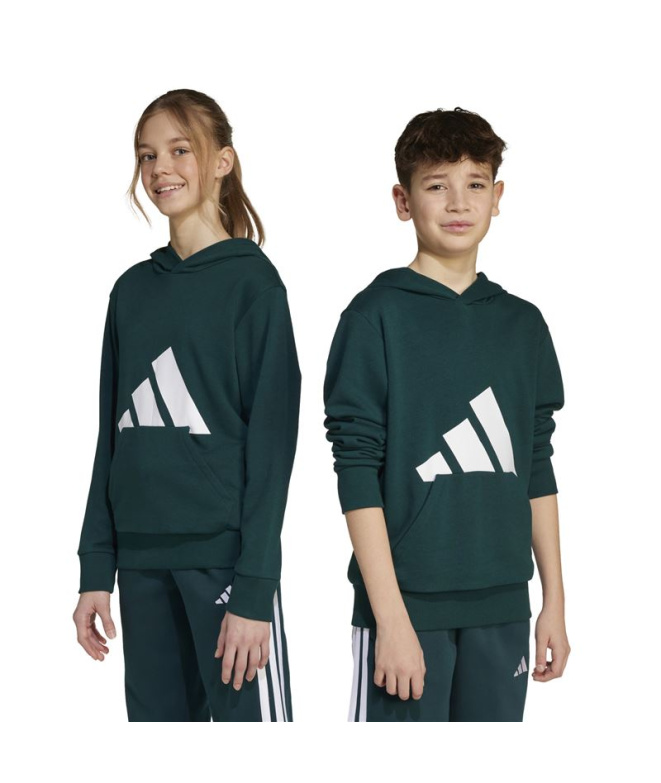 Moletom adidas Big Logo Ft Hd Infantil Azul/...