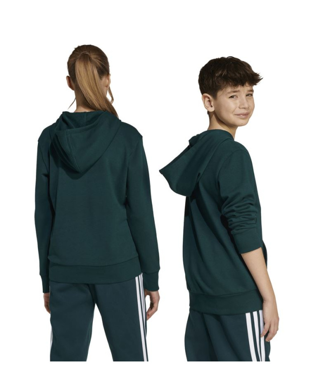 Sweat adidas Grand Logo Ft Hd Enfant Bleu/ Blanc