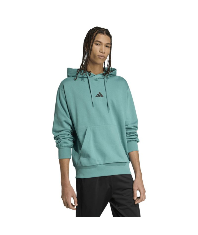 Sweat adidas Feelcozy Hd Homme Bleu