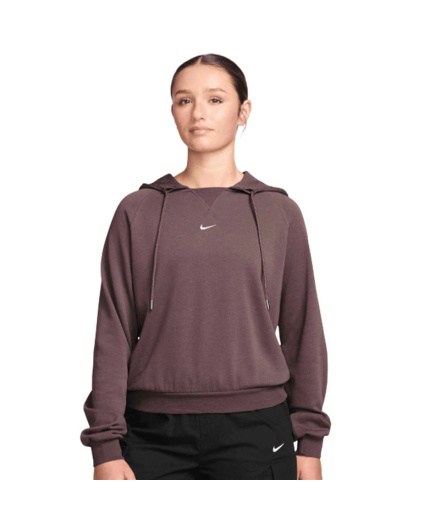 Moletom Nike Nsw Chill Ft Hoody Mulher Roxo