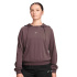Moletom Nike Nsw Chill Ft Hoody Mulher Roxo