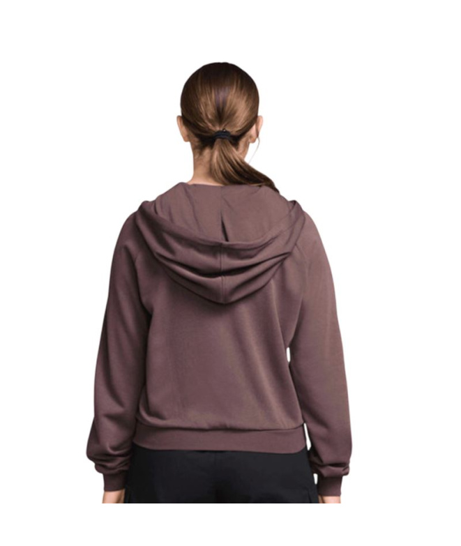 Moletom Nike Nsw Chill Ft Hoody Mulher Roxo