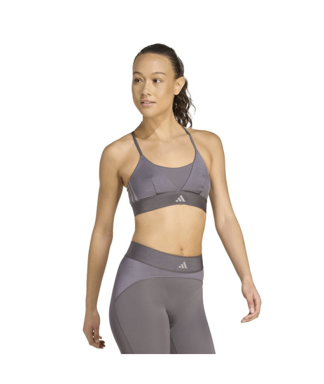 Sutiã esportivo de Fitness adidas Hyg Shn...