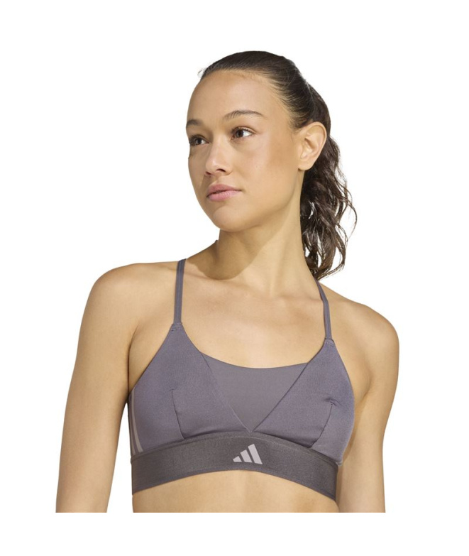 Sutiã esportivo de Fitness adidas Hyg Shn...