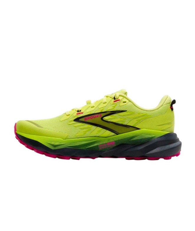 Chaussures de Trail Brooks Cascadia 19 Femme Jaune