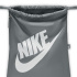 Mochila Nike Heritage Drawstring Bag (13L) Cinza