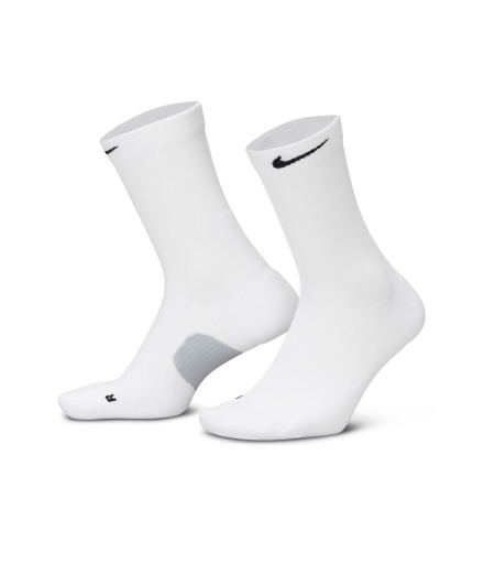 Calcetines de Running Nike Fast Mwt Crew 1Pr Blanco
