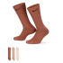 Meias Nike Everyday Plus Cushioned Crew (3 Pares) Marrom