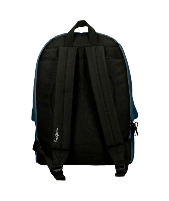 Mochila Pepe Jeans 44Cm. Adaptável. Pjl Aris...
