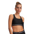 Brassiere de sport de Fitness Under Armour Crossback Mid Bra Femme Noir