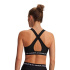 Brassiere de sport de Fitness Under Armour Crossback Mid Bra Femme Noir