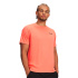 Camiseta de Fitness Under Armour Tech Textured Ss Homem Vermelho