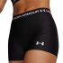 Collants de Fitness Under Armour Heatgear Shorty Femme Noir