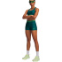 Collants de Fitness Under Armour Heatgear Shorty Femme Vert