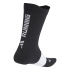 Meias de Running adidas Runxgrafic Sock Preto/Branco
