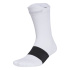 Meias de Running adidas Runxgrafic Sock Branco/Preto