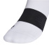 Meias de Running adidas Runxgrafic Sock Branco/Preto