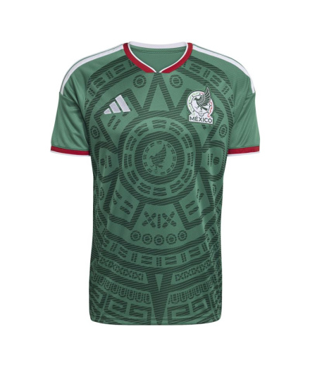 Camiseta de Futebol adidas México H Homem Verde