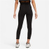 Mallas Nike Sportswear Classic High-Waisted 7/8 Leggings Mujer Negro/Gris