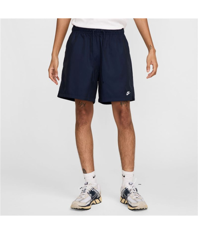 Pantalón Nike Club Woven Flow Shorts Hombre Azul