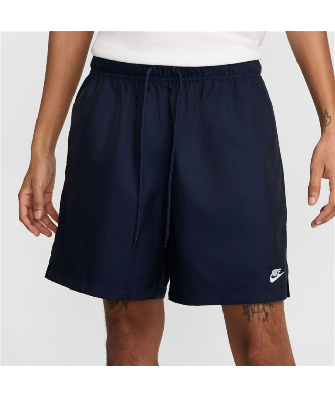 Pantalón Nike Club Woven Flow Shorts Hombre Azul