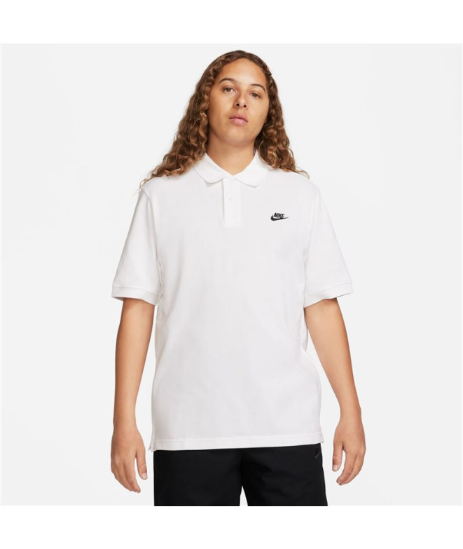 Polo Nike Club Short-Sleeve Polo Hombre Blanco