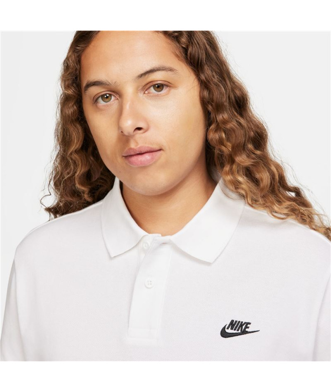 Polo Nike Club Short-Sleeve Polo Hombre Blanco