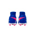 Botas de Futebol Nike Mercurial Superfly 10 Club Little/Tf High-Top Infantil Azul