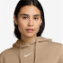 Sudadera Nike Sportswear Phoenix Fleece Pullover Hoodie Mujer Marrón