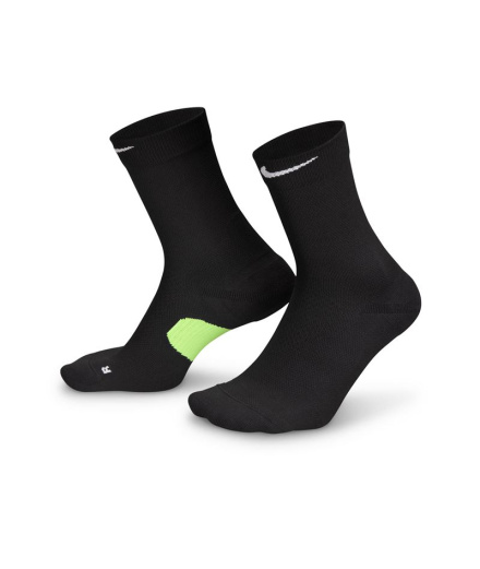 Calcetines de Running Nike Fast Mwt Crew 1Pr Negro