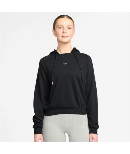 Moletom Nike Nsw Chill Ft Hoody Mulher Preto/Cinza