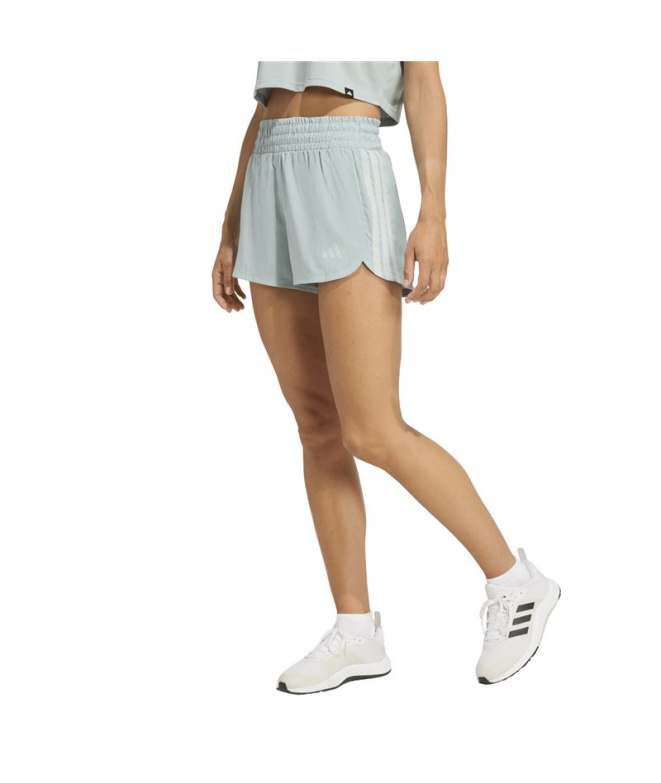 Pantalons de Fitness adidas Pacer High Femme Bleu