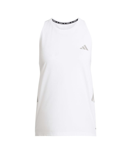 Camiseta Tirantes de Running adidas Iconictnk Mujer Blanco